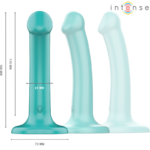 Katie Vibratore Con Ventosa 10 Vibrazioni Telecomando Blu - Intense - immagine 2