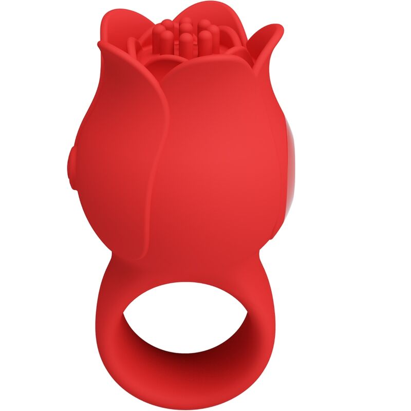 img_198211_72cc47c61a66f2f25d6ab2c7957d4bdf_1.jpg Vibratore A Dita A Forma Di Rosa Jae 10 Vibrazioni Rosso - Pretty Love - immagine 1