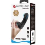 Vibratore Da Dita Camelia 7 Vibrazioni Nero - Pretty Love - immagine 8