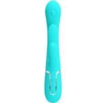 Shania Triple Rabbit Vibratore Multifunzione 3 In 1 Blu - Pretty Love - immagine 2