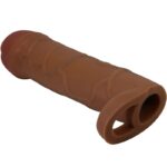 Guaina Per Pene Bunion Con Estensione 2,5 Cm Mulatto - Pretty Love - immagine 2