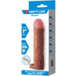 Guaina Per Pene Bunion Con Estensione 2,5 Cm Mulatto - Pretty Love - immagine 7