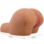Vibratore Kylie Ass Con Vagina E Ano Realistici E Telecomando - Crazy Bull - immagine 7