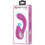 Sibel Sibel Vibratore Punto G + Stimolatore Clitorideo 10 Vibrazioni Viola - Pretty Love - immagine 7