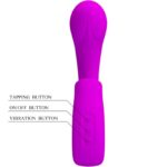 Sibel Sibel Vibratore Punto G + Stimolatore Clitorideo 10 Vibrazioni Viola - Pretty Love - immagine 4