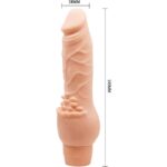 Barbara Vibratore Realistico 19,5 Cm Carne - Baile - immagine 5