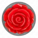 Plug Anale Rosa Rosso Taglia M - Kink - immagine 5