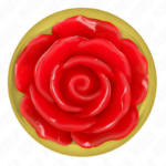 Plug Anale Oro Rosa Rosso Taglia M - Kink - immagine 5
