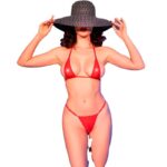 Cr 4840 Micro Bikini Rosso S/M - Chilirose - immagine 2