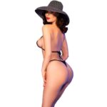 Cr 4840 Micro Bikini Nero S/M - Chilirose - immagine 3
