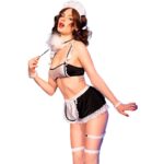 Cr 4846 Costume Cameriera S/M - Chilirose - immagine 3