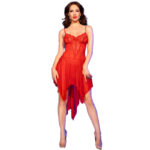 Cr 4847 Babydoll Rosso S/M - Chilirose