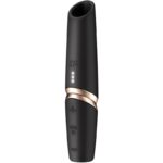 Stimolatore Perfetto Kiss Wave Per Clitoride Nero / Oro - Satisfyer
