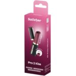 Pro 2 Kiss Wave Stimolatore Clitorideo Granato / Nero - Satisfyer - immagine 6