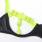 955274 Completo Reggiseno Con Collana E Dettagli Gamba Verde Fluorescente S/M - Subblime - immagine 8