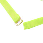 955274 Completo Reggiseno Con Collana E Dettagli Gamba Verde Fluorescente S/M - Subblime - immagine 10