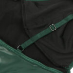 955434 Abito Con Spalline In Pelle Verde S/M - Subblime - immagine 8