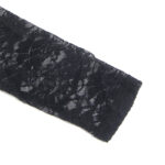 955595 Abito Manica Lunga Con Pizzo Nero S/M - Subblime - immagine 8