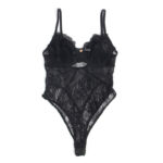 955618 Body In Pizzo Con Chiusura Inferiore Nero S/M - Subblime - immagine 6