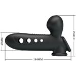 Manicotto Per Pene Crane Con Airbag Nero - Pretty Love - immagine 12