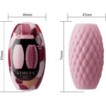 Athena Eros Silicone Masturbatore Maschile Rosa - Pretty Love - immagine 6