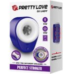 Dj Lady Masturbatore Maschile Con Vibrazione 5 Impostazioni Viola - Pretty Love - immagine 11