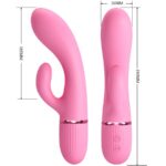 Vibratore Coniglio Marski E Punto G Rosa - Pretty Love - immagine 6