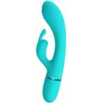 Scocco Vibratore Coniglio Turchese - Pretty Love - immagine 2