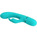 Scocco Vibratore Coniglio Turchese - Pretty Love - immagine 5