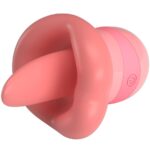 Stimolatore Per Clitoride Lingua Kylee 10 Vibrazioni Rosa Nudo - Pretty Love - immagine 5