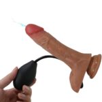 Slip Universale Con Dildo Vibrante E Squirting 15,5 Cm Mulato - Pretty Love - immagine 5