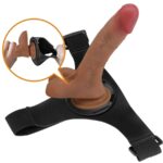 Slip Universale Con Dildo Vibrante E Squirting 15,5 Cm Mulato - Pretty Love - immagine 4
