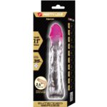 Neron Realistico 6 Cm Guaina Di Allargamento Per Pene Rosa - Pretty Love - immagine 6