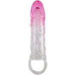 Odes Realistico 2 Cm Guaina Di Allargamento Per Pene Rosa - Pretty Love - immagine 2