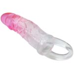 Odes Realistico 2 Cm Guaina Di Allargamento Per Pene Rosa - Pretty Love - immagine 3