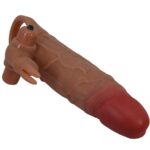 Guaina Per Pene Osmar + Stimolatore Vibrante Per Clitoride - Pretty Love - immagine 4