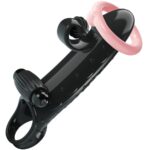 Guaina Per Pene Vibrante Nera - Romance - immagine 5