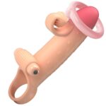 Guaina Per Pene Vibrante Naturale - Romance - immagine 5