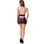 Leisa Lc 20201 Camiseta + Tanga Con Encaje Nero S/M - Livco Corsetti Fashion - immagine 2