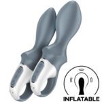 Air Pump Booty 1 Vibratore Anale Gonfiabile Grigio - Satisfyer - immagine 2