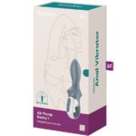 Air Pump Booty 1 Vibratore Anale Gonfiabile Grigio - Satisfyer - immagine 6