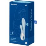 Air Pump Bunny 1 Vibratore Gonfiabile Coniglio Blu - Satisfyer - immagine 6