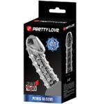 Guaina Per Pene Stretta E Volumizzante Trasparente - Pretty Love - immagine 8