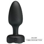 Varian Plug Anale Con Luce Led Nero 10,8 Cm - Pretty Love - immagine 8