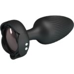 Varian Plug Anale Con Luce Led Nero 10,8 Cm - Pretty Love - immagine 2