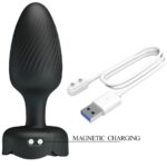 Osborn Plug Anale Con Luce Led Nero 9,8 Cm - Pretty Love - immagine 7