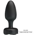 Osborn Plug Anale Con Luce Led Nero 9,8 Cm - Pretty Love - immagine 8