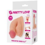 Wildon Dildo Ultra Realistico Ed Elastico 10 Cm Naturale - Pretty Love - immagine 10