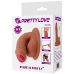 Warnell Dildo Ultra Realistico Ed Elastico 9,5 Cm Mulato - Pretty Love - immagine 10