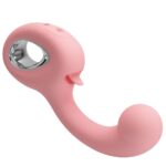 Erynnyes Vibratore Punto G + Stimolatore Clitorideo 10 Vibrazioni Rosa - Pretty Love - immagine 4